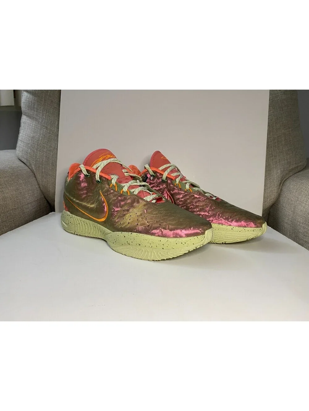 Nike LeBron 21 Queen Conch FN0708-800 Men Sneakers 11 Multicolor Basketball Shoe